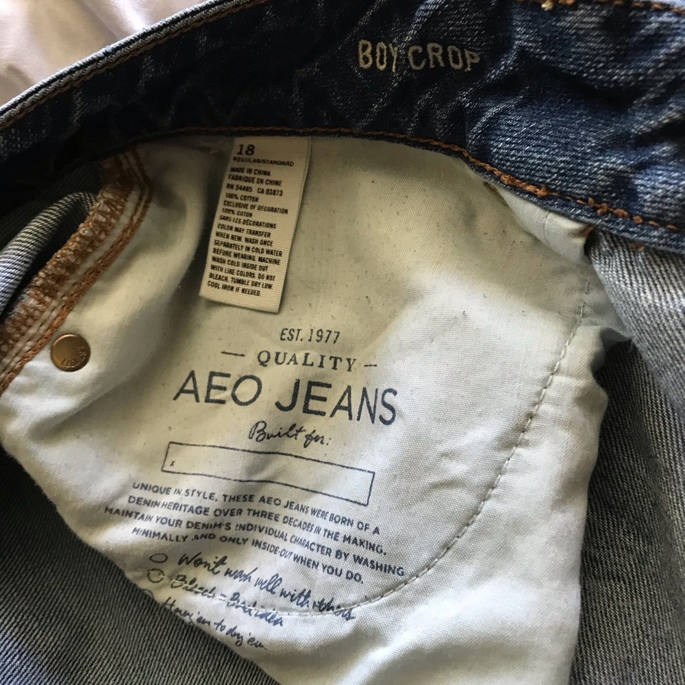 AEO Boy Cut Crops